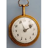 Charles Le Roy, Paris: a gentleman's yellow precious metal key wound pocket watch, c.