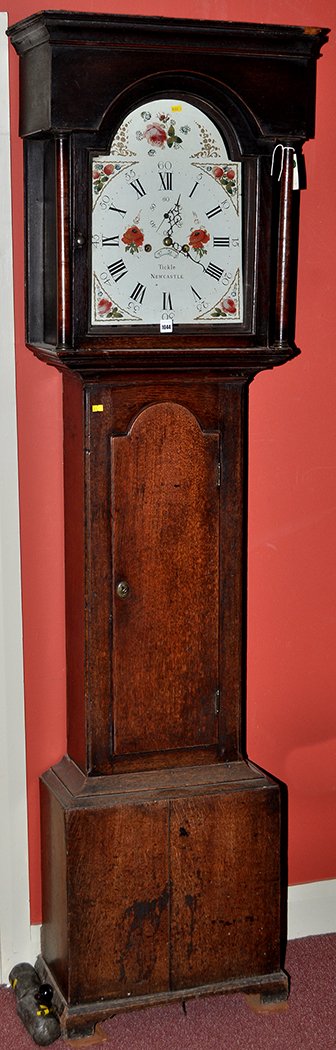 Tickle, Newcastle: an early 19th Century oak longcase clock,