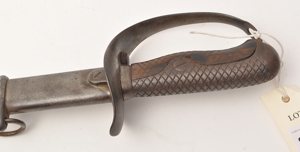 An Austrian cavalry trouper's sword, 1855 pattern, the slightly curved single edged 76cms (30in. - Image 3 of 12