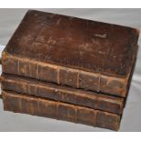 Dugdale (Sir William) Monasticon anglicanum, 3 vols, folio, old calf,