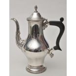 An Elizabeth II coffee pot, by Barker Ellis & Co.