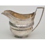 A George III cream jug, probably by Ann Robertson, Newcastle c.