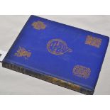 Foster (Joseph) Some Feudal Coats of Arms, 4to, cloth gilt, silk endpapers, coloured frontispiece,