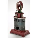 An early 20th Century vertical hot-air Stirling engine, by Georges Carette, Nurenburg,
