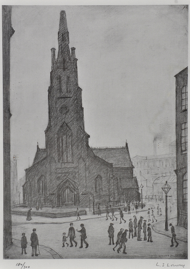 Laurence Stephen Lowry, RA (1887-1976) "St.