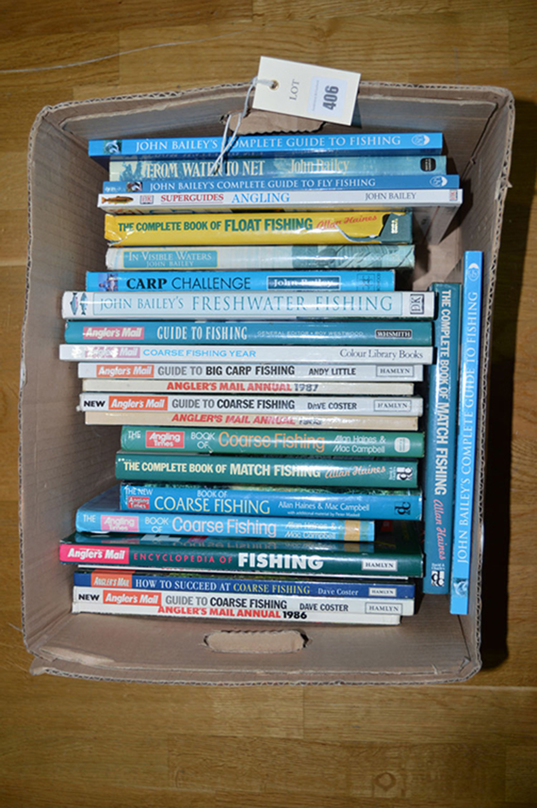 A collection of modern large format books, mainly fishing subjects,
