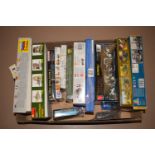 A quantity of mainly military interest model kits, by: Italeri, Academy, Warhammer,