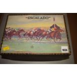 Chad Valley 'Escalado' horse racing game, in original box.