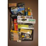 Model kits by: Heller; Italeri; Dragon; Revell; and others, mainly military interest.