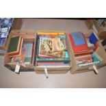 Three boxes of 20th Century children's books and other,