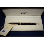 A Mont Blanc MST Le Grand black ballpoint pen, 105603, no.