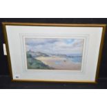 A watercolour, by E. Storm - Newton by the Sea, signed and dated 1903.