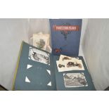 20th Century postcards to include: four books of detachable postcards brought back from WW1;