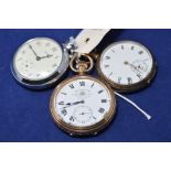 A George V silver pocket watch by Dennison Watch Case Co.