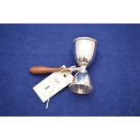 An Elizabeth II silver spirit cup by Charles S. Green & Son Co. Ltd.
