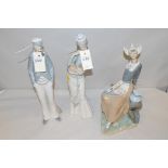 Lladro figures,