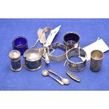An Edward VII silver napkin ring by Atkin Brothers,