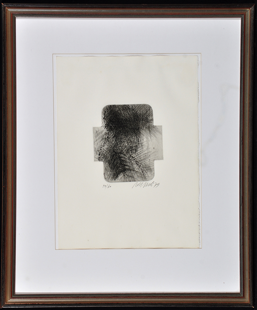 Rolf Iseli Untitled 1979 Signed in pencil Drypoint etchings individually numbered from an Edition - Image 12 of 14