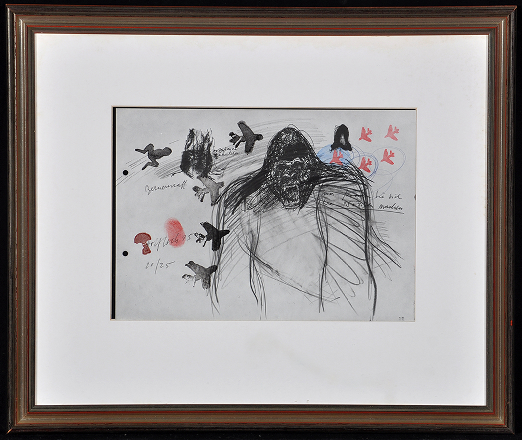 Rolf Iseli "King Kong" 1975 Photolithograph 42 x 50cm Individually numbered from an Edition limited