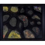 Walter Navratil "Der Heuschrecken" 1985 Signed Oil on canvas 80 x 65cm Provenance: Kouros Gallerie,