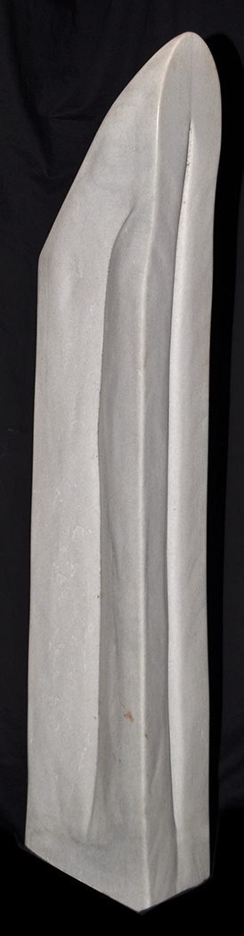 Christian Frank Untitled (Stein) 1986-1988 Polished marble 163 x 35 x 18cm Biography: Born - Image 2 of 2