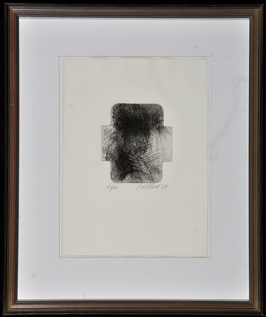 Rolf Iseli Untitled 1979 Signed in pencil Drypoint etchings individually numbered from an Edition - Image 4 of 14