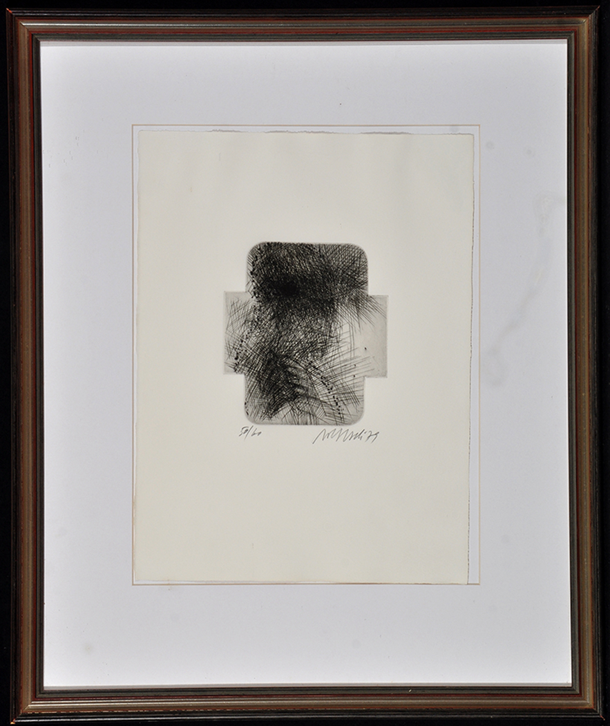 Rolf Iseli Untitled 1979 Signed in pencil Drypoint etchings individually numbered from an Edition - Image 14 of 14