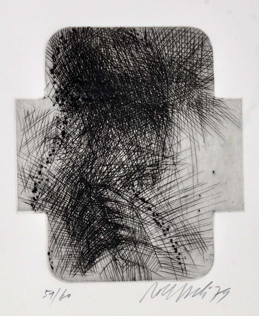 Rolf Iseli Untitled 1979 Signed in pencil Drypoint etchings individually numbered from an Edition - Image 13 of 14