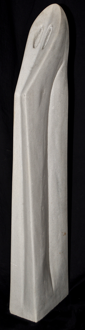 Christian Frank Untitled (Stein) 1986-1988 Polished marble 163 x 35 x 18cm Biography: Born