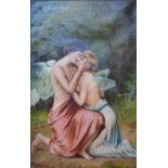 Meyer -'Eros and Psyche', oil on canvas,