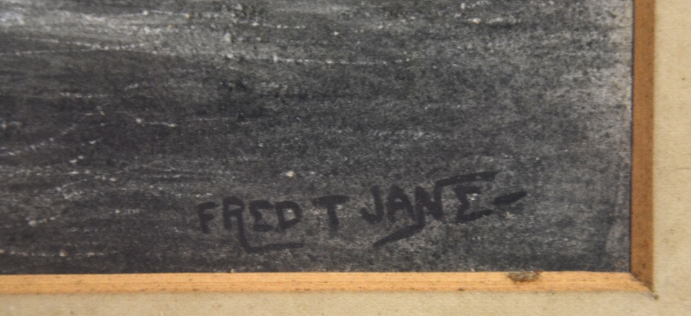 Fred T Jane (as in Jane's Ships) - Naval - Image 3 of 5