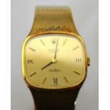 A Rolex Cellini 18k wristwatch with oblo