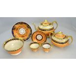 A Ridgway part tea service, circa 1815,