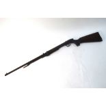 An Edwardian Lincoln patent pump-action air rifle by Lincoln Jeffries,