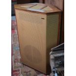 A large pair of Wharfedale Airedale audio speakers,