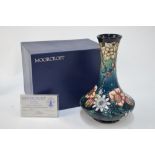 A Moorcroft contemporary vase decorated in the Carousel pattern, after Rachel Bishop,