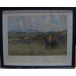 After Lionel Edwards - Two hunting prints, both pencil signed to lower left margin,