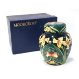 A Moorcroft contemporary ginger jar and cover decorated in the 'Carousel' pattern, no 874, 15.