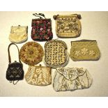 A collection of twenty-six vintage beaded and sequinned evening bags