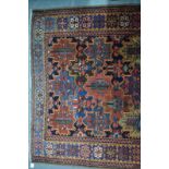 A Persian Bakhtiari rug, South Persia, m