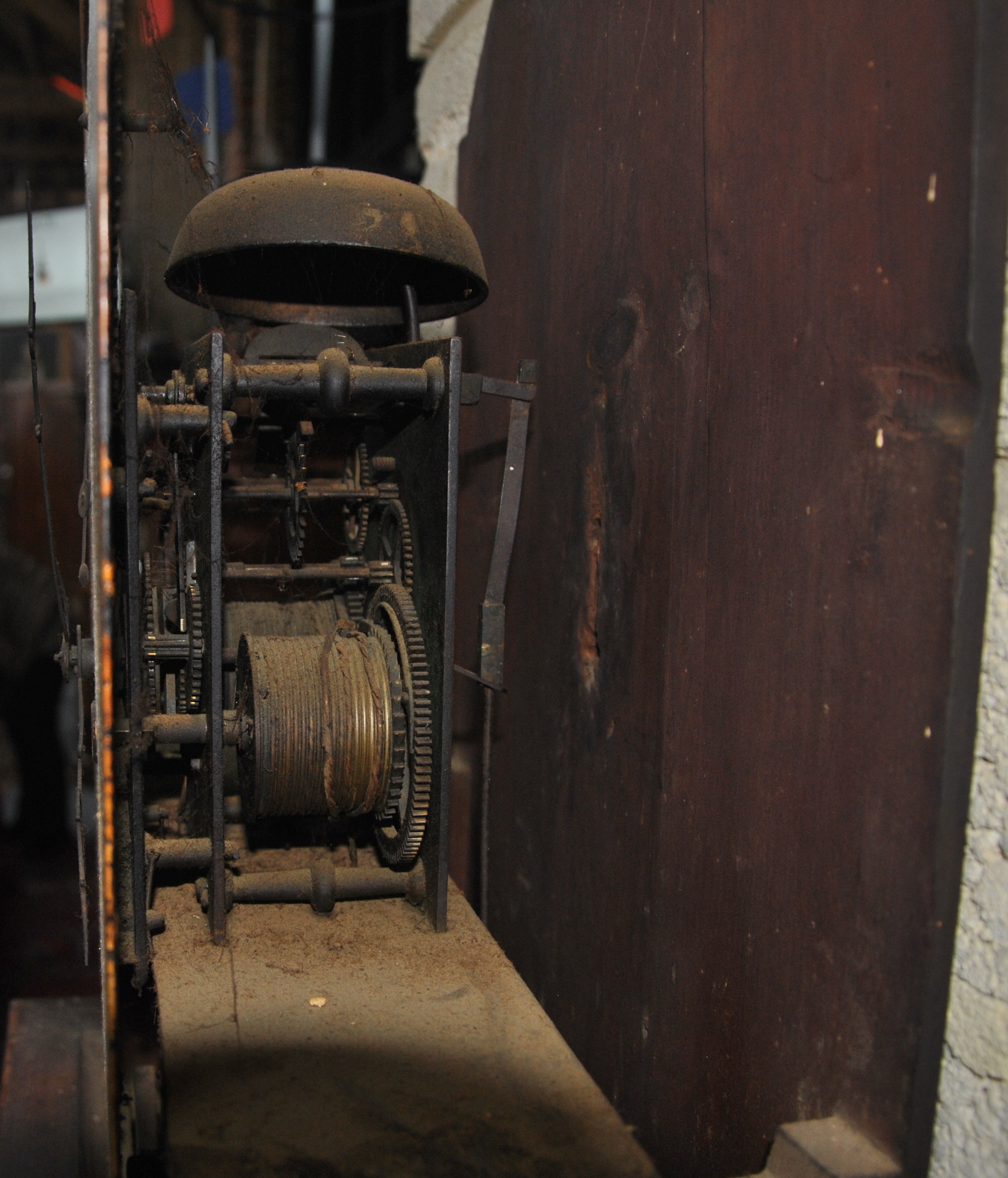 William Cuff, Shepton Mallet (Somerset), a 19th century flame mahogany 8-day longcase clock, - Image 4 of 4