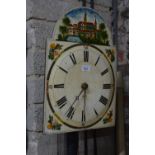 A Continental two train thirty hour wall clock,