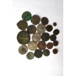 Various hammered Roman and later coinage, including foreign issues,
