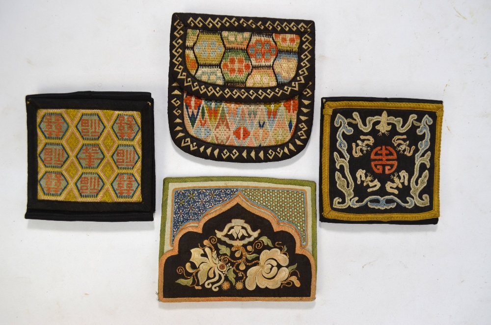 A collection of small Chinese textiles, - Image 3 of 6