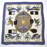 A vintage Hermes-Paris silk scarf, 1960s,