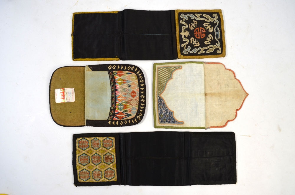 A collection of small Chinese textiles, - Image 4 of 6