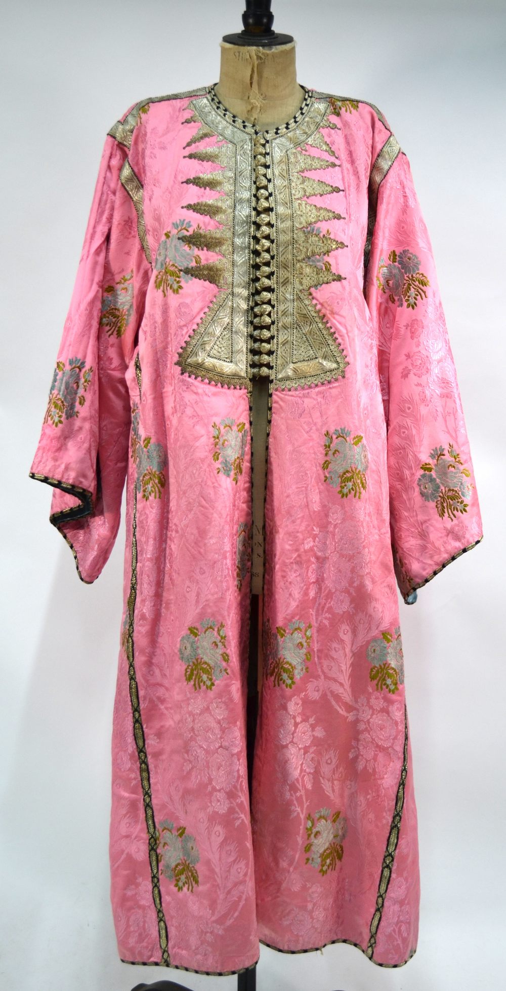 An elegant Indian, pink-ground Sherwani,