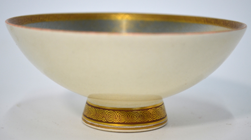 A Japanese, Satsuma bowl of conical form, - Image 3 of 7