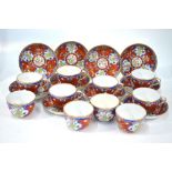 An early 19th century English porcelain tea service,