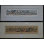 A set of four coaching prints 'A Trip to Brighton', after John Dean Paul, pub London 1824,